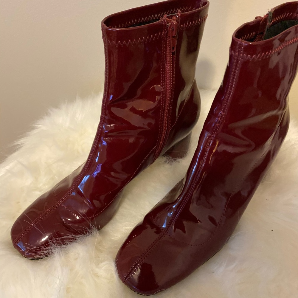 Fabulous Zara Patent Booties